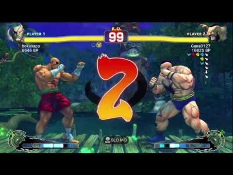 Bonchan [Sagat] vs Gaea0127 [Zangief] SSF4 Japanese Online Ranked Matches - TRUE-HD