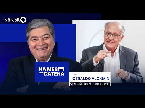 Na Mesa com Datena | ESTREIA | Geraldo Alckmin, vice-presidente do Brasil