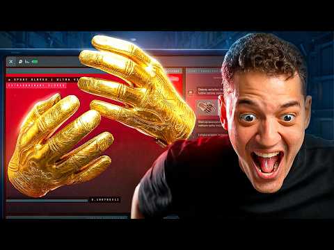 ABRI OS NOVOS TERMINAIS E GANHEI A NOVA LUVA RARA DO CS 2!!