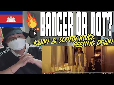 Korean Hiphop Junkie react to K W A N & SCOTTY BLVCK - FEELING DOWN (ENG SUB)