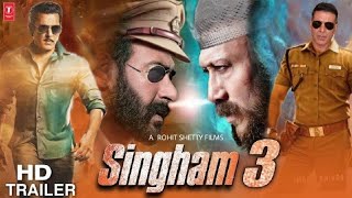 Singham 3 Official Trailer : Ready for Makers | Ajay Devgan | Salman Khan | Akshay | Rohit Shetty