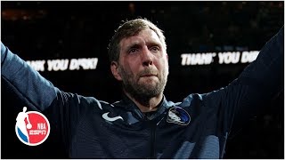 Dirk Nowitzki has emotional final game with Mavericks | NBA Highlights