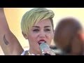 Miley Cyrus Wrecking Ball -- Live at iHeart Radio ...