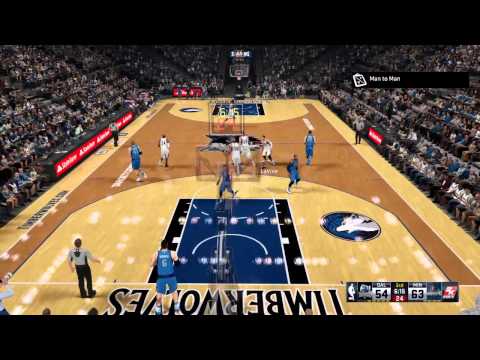 NBA2k16 - MyGM - Dallas @ Minnesota (Full Match)
