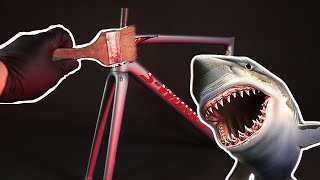 BIKE PAINT - s-works tarmac shark mouth