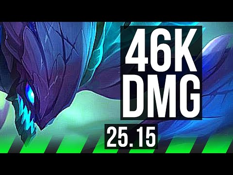KHA'ZIX vs TRUNDLE (JGL) | 22/1/15, Legendary, 46k DMG | EUW Master | 25.15