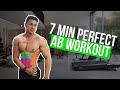 7 MIN PERFECT ABS WORKOUT (NO EQUIPMENT NEEDED)