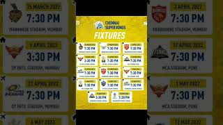 TATA IPL 2022 | Csk Total Matches| #shorts #ipl #csk