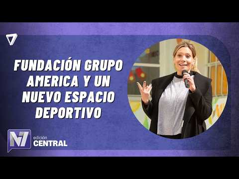 LUJÁN DE CUYO junto a FUNDACIÓN GRUPO AMERICA | Un nuevo espacio deportivo para 300 niños