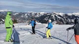 preview picture of video 'Top-Ski Woche - Gemeinsam Skifahren in Großarl - 15-01-2015 - Gruppe Sepp'