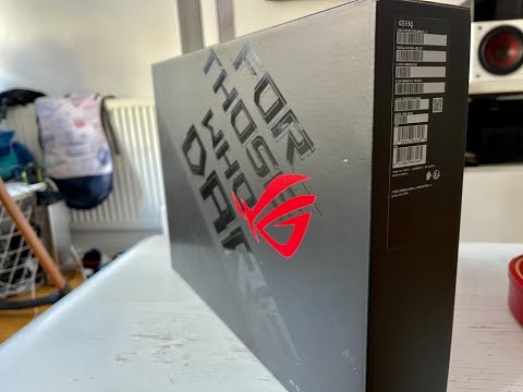 ASUS ROG Strix SCAR 15 Black Unboxing!