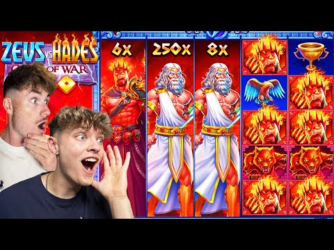 *NEW* ZEUS VS HADES GODS OF WAR 250 IS INSANE…
