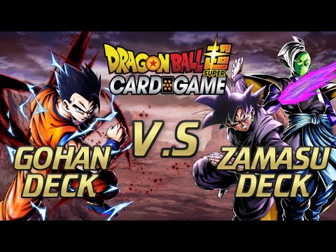 TOURNAMENT FINAL! GOHAN VS ZAMASU (DRAGON BALL SUPER CARD GAME)