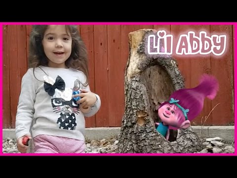 LiLAbby finds Poppy from Disney’s Trolls living next to her. – LiL Abby