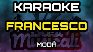 Modà - Francesco - KARAOKE