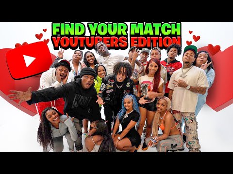 Find Your Match! | 12 Girls & 12 Boys YouTubers!