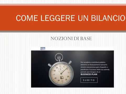 Come leggere un bilancio