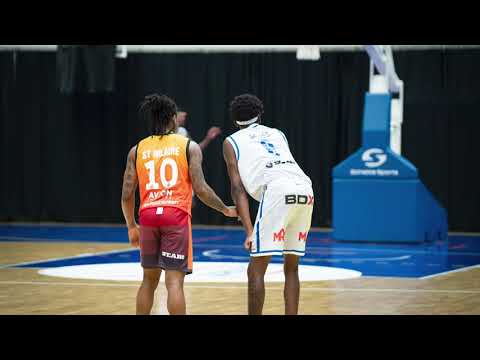 Ticket Gaines steal & dunk vs. Umeå BSKT