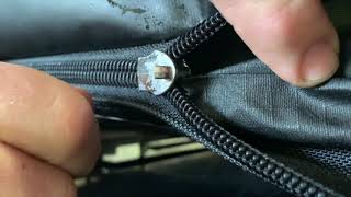 How to get your RTT cover zipper unstuck