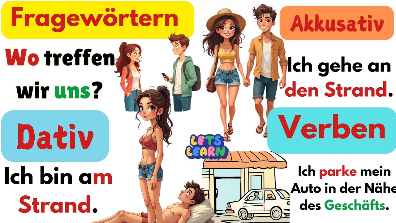 Learn German in December: Cases, tenses & question words compact! 🏆🇩🇪