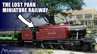 The Remains of the Golden Acre Park Miniature Railway