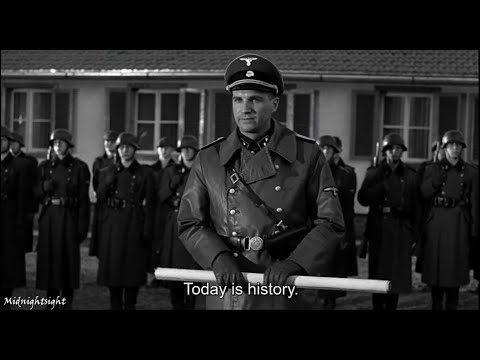 Amon Goeth First Speech 'Today is History' - Schindler's List [720p]