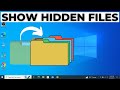 How to See Hidden Files on Windows 10