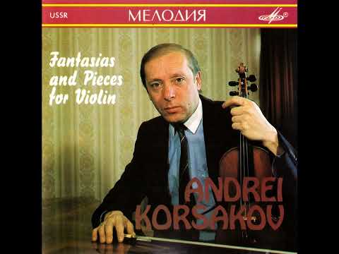 Wieniawski: Fantaisie brillante sur Faust Op. 20 - Andrei Korsakov, Vladimir Fedoseyev, USSR Radio