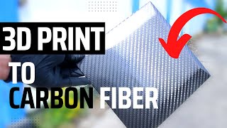 How To Go From a 3D Print to Carbon Fiber Part (Tutorial)