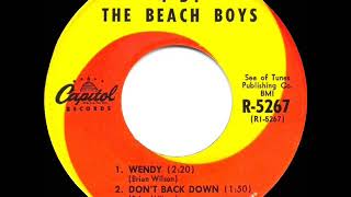 1964 HITS ARCHIVE: Wendy - Beach Boys