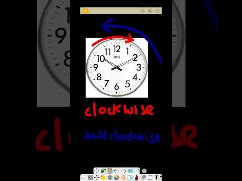 clockwise and anticlockwise ? | Math |