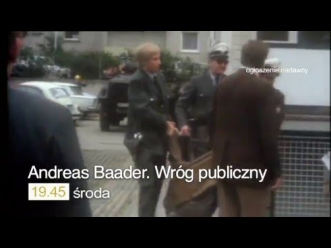 Andreas Baader . Wróg publiczny... w środę o godz. 19:45 w TVP Historia!