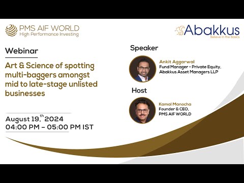 Art & Science of spotting multi-baggers amongst mid to late-stage unlisted businesses