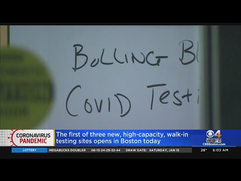 New High-Capacity COVID Testing Facility Opens At Bruce C. Bolling Building In Roxbury