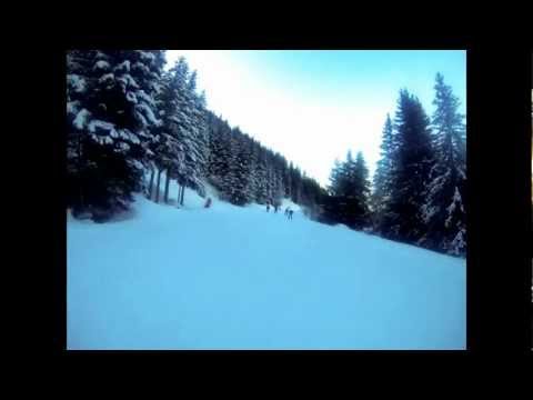 Meribel Truite run 'stop-motion'