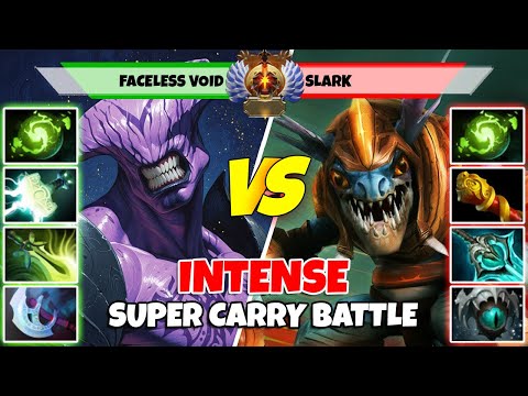 FACELESS VOID (Carry) vs SLARK (Carry) - Epic Battle Of Immortal Rank Dota 2 Players - Z Dota 2