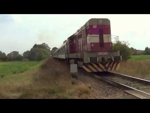 ČD 742 113 Os 5368 Staré Jesenčany - Pardubice-závodiště