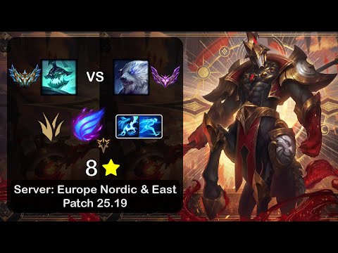 Hecarim Jungle vs Volibear - EUNE Challenger - Patch 25.19