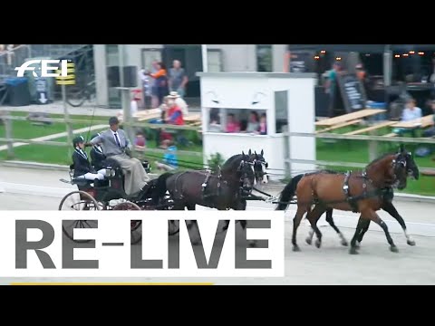 RE-LIVE | Dressage Competition Part 2 I FEI Driving European Championship Four in Hand