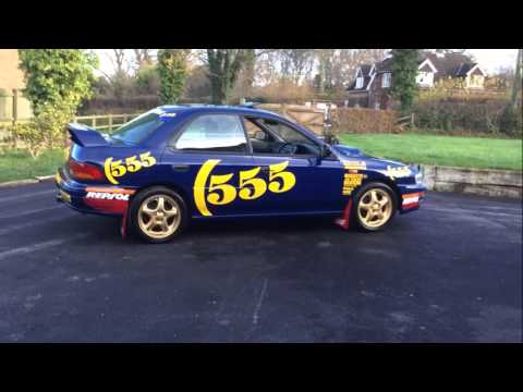 Subaru Impreza Version 2 STi RA V Limited movie HD