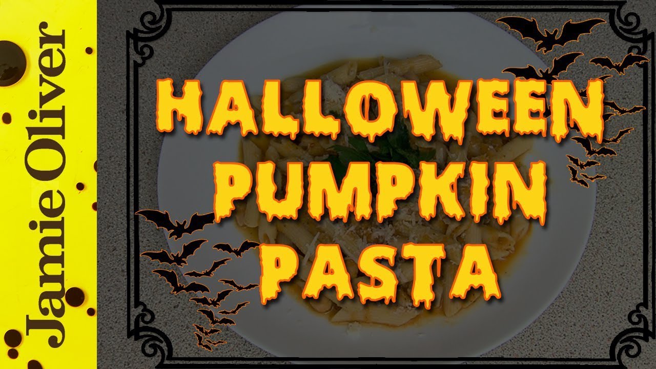 Halloween pumpkin pasta: Jamie Oliver
