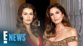 Cindy Crawford, Kaia Gerber Twin at Taylor Swift, Travis Kelce Wedding | E! News