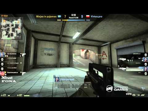 NiP vs Virtus.Pro on de_dust2 @ Copenhagen Games 2014 Grand Finals (CS:GO NiP vs VP) Game 3