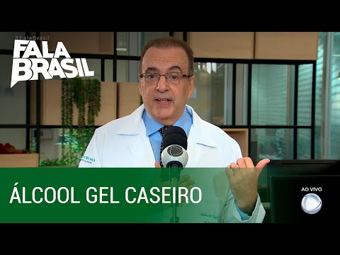 Dr. Bactéria explica como fazer álcool gel em casa