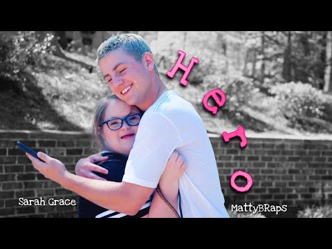MattyBRaps & Sarah Grace - Hero (Fan Made Video)