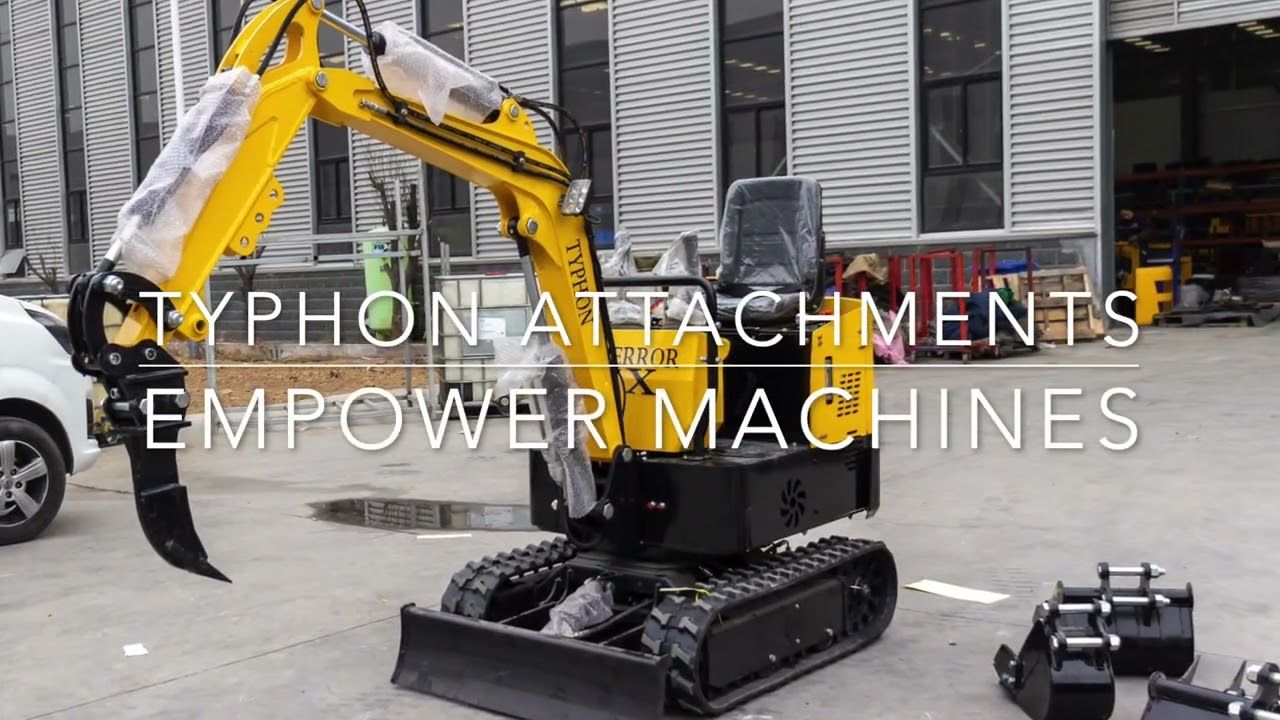 TYPHON ATTACHMENTS to make Trench Digger ideal For Garden, Farms, Parks, Roads