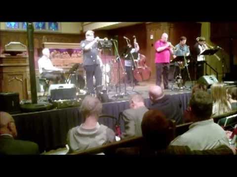 Jim Manley Mad Brass & Rhythm Live in Omaha 4-21-13 Set 1