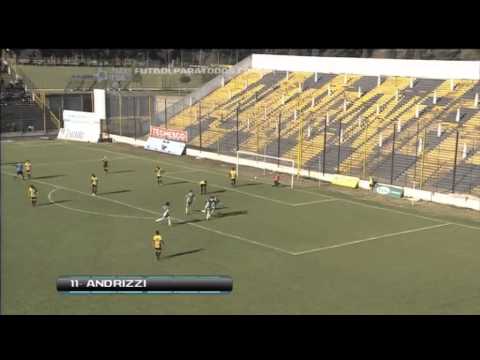 Gol de Andrizzi. Almirante 0 Sarmiento 1. Fecha 3. Torneo Primera B Nacional. Fútbol Para Todos.