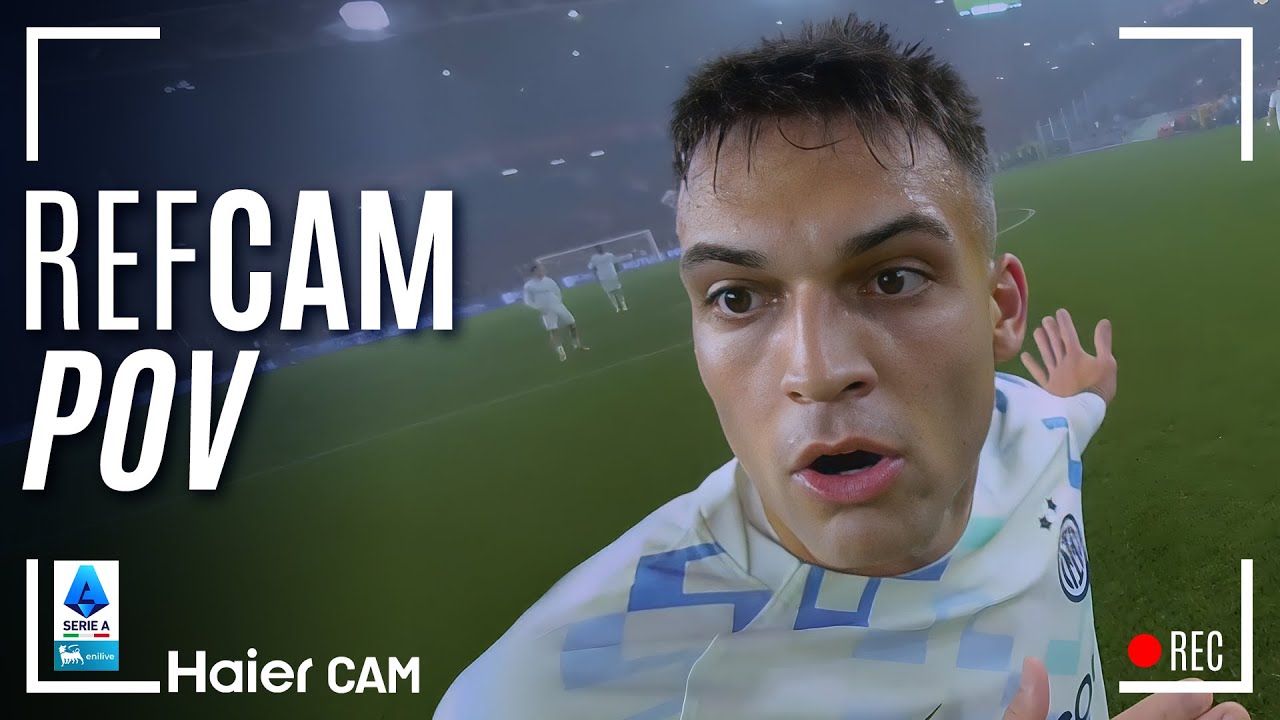 REF CAM POV: You Are The Referee in Genoa-Inter | HAIER CAM | Serie A 2025/26