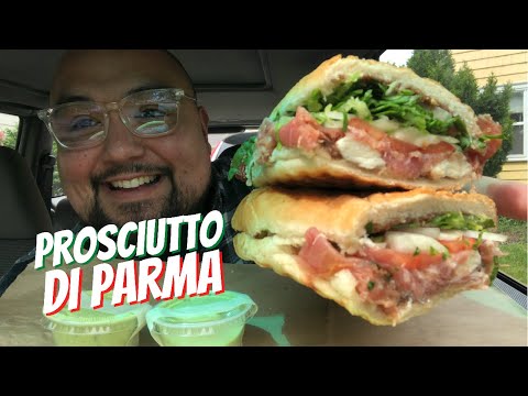 Prosciutto di Parma (Salsa Verde) Italian Sandwich 🇮🇹 Italian Corner in East Providence, RI
